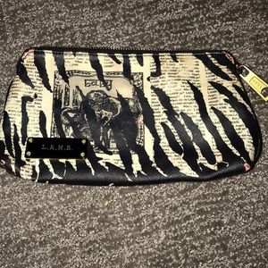 L.A.M.B makeup bag